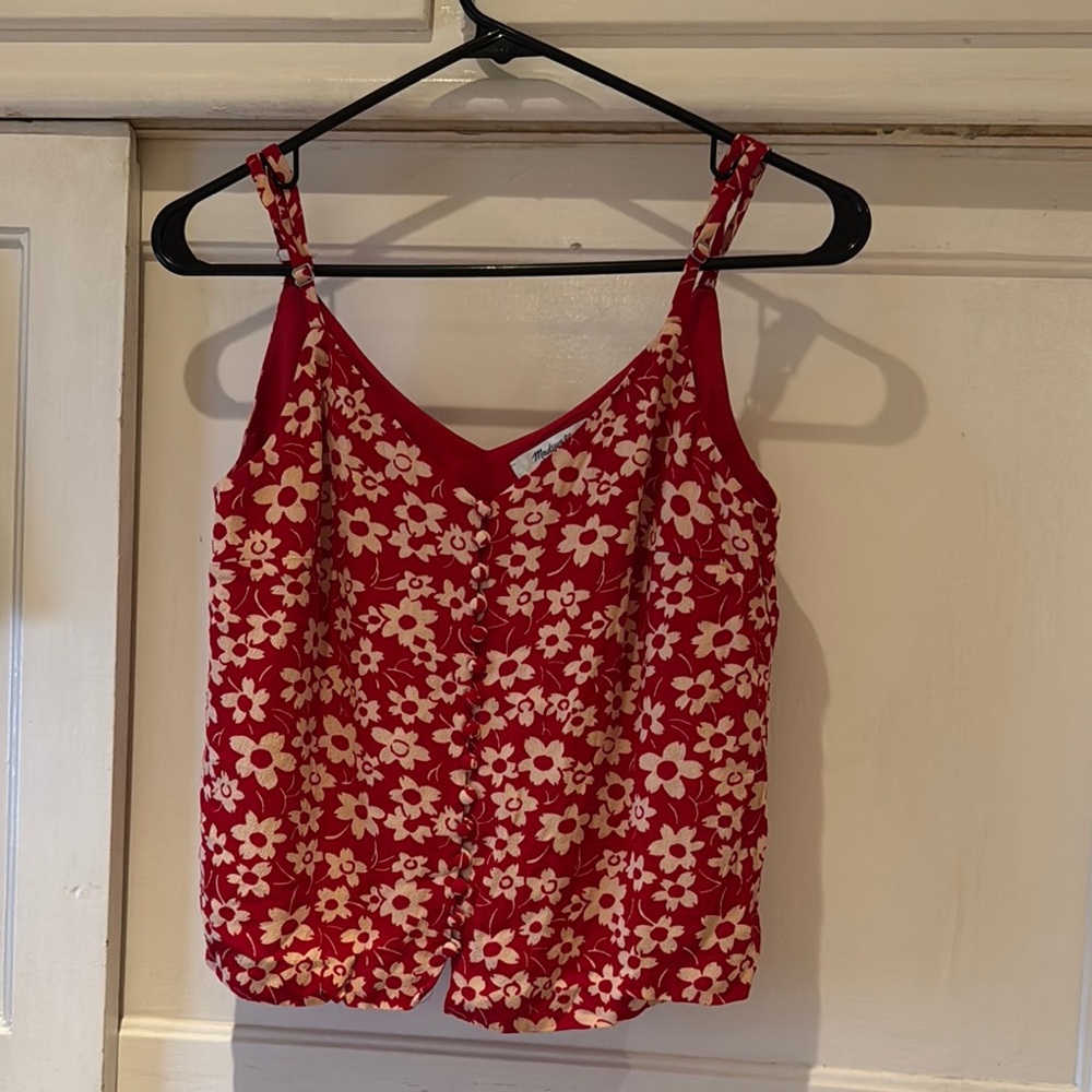Madewell Red Women's Top